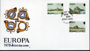 Jersey 1978 FDC Europa!
