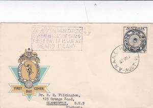 Australian Antarctic Territory 1955 Heard A.N.A.R.E. FDC 