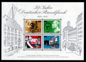 Germany Berlin 9N343 Mint NH Sheet!