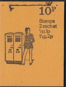 Great Britain # MH24a, Complete Booklet