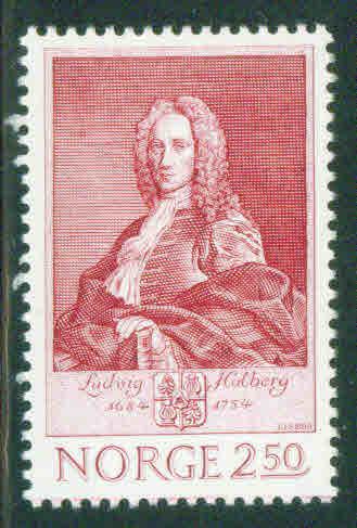 Norway Scott 847 MNH** 1984 Ludwig Holbert stamp