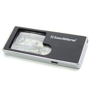 LEUCHTTRUM MAGNIFIER WITH LED, 5-in-1, 2,5x/10x, LU175