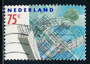 Netherlands #758 Single Used