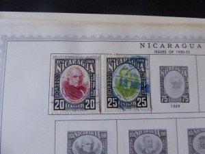 Nicaragua 1862-1974 Stamp Collection on Album Pages​