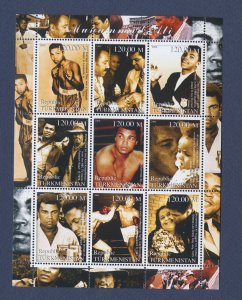 TURKMENISTAN  - MNH S/S - Sports, Boxing - Muhammed Ali - Cassius Clay - 2000