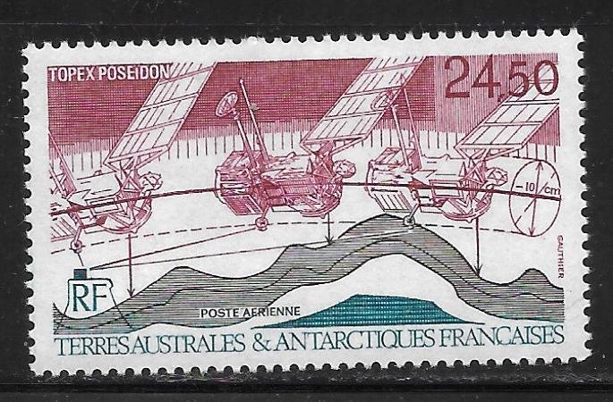 FSAT - Scott #C122 Mapping Satellite Poseidon VF MNH