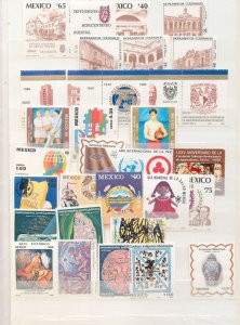 Mexico 1960s/80s Art Sport MNH (Apx 150+Items) CP715