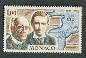 Monaco #615 Mint Hinged single