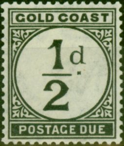 Gold Coast 1923 1/2d Black SGD1 Fine MM 