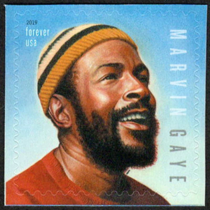 USA Sc. 5371 (55c) Marvin Gaye 2019 MNH