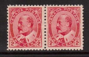 Canada #90i VF Mint Pair