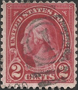 # 634a Used Carmine George Washington