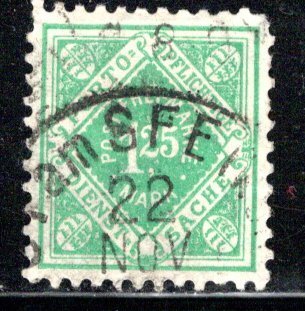 German States Wurttemberg Scott # O30, used