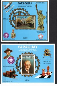 Paraguay MNH Sc C594-5 MUESTRA