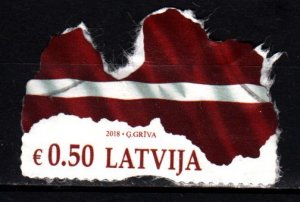 Latvia 990 used