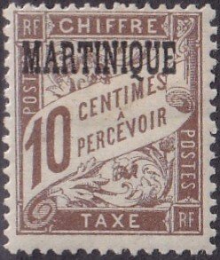 Martinique #J16 Mint