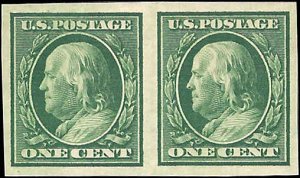 343 Mint,OG,H... Pair... SCV $9.50