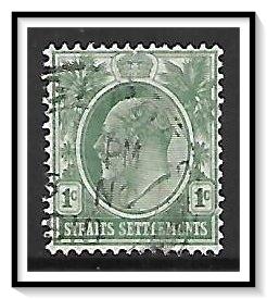 Straits Settlements #129 King Edward VII Used