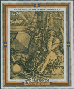 Aitutaki 1986 SG541 Albrecht Durer Engraving MS MNH