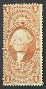 MOMEN: US STAMPS #R76c USED REVENUE LOT #48116