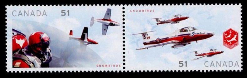 Canada 2159a MNH Aircraft, Snowbirds