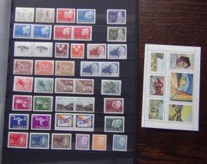 Sweden 1963 1969 issues Art Nobel Prize Winners Health Handball etc MNH  