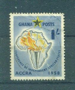 Ghana sc# 23 (3) used cat value $.25