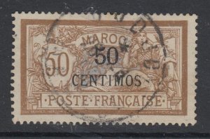 French Morocco, Scott 20 (Yvert 15), used