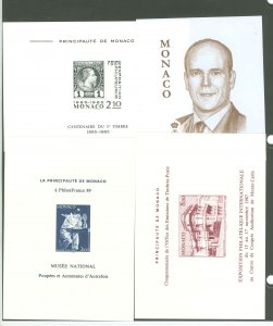 Monaco # Mint (NH) Souvenir Sheet