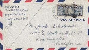 1940, USMC: Midway Island, Special 10c Rate, See Remark (N938)