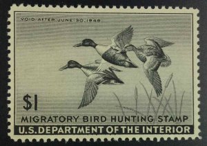 MOMEN: US STAMPS #RW12 DUCK MINT OG NH VF/XF JUMBO LOT #72990*