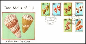 Fiji 564-569 Seashells U/A FDC