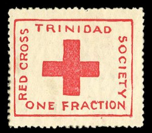 Trinidad #B1 Cat$30, 1914 Red Cross, hinged