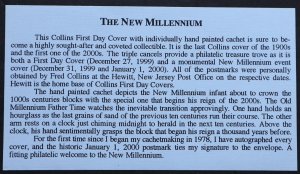 U.S. Used #3369 33c Baby New Year 2000 Collins First Day Cover (FDC)