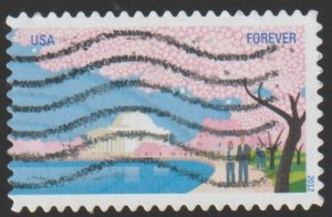 SC# 4652 - (45c) - Centenary Cherry Blossom - Used Single Off Paper