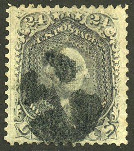 U.S. #78a USED WITH APS CERT