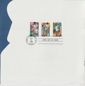 United States SC 2834-2837 First Day program and Folder