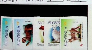 SLOVENIA Sc 1285-9 NH ISSUE OF 2018 - ANIMALS