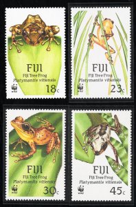 Fiji Stamps # 591-4 MNH XF World Wildlife Fund