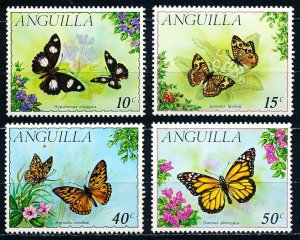 Anguilla #123-126  Set of 4 MNH