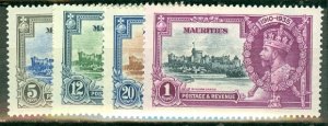 ID: Mauritius 204-7 mint CV $44.60