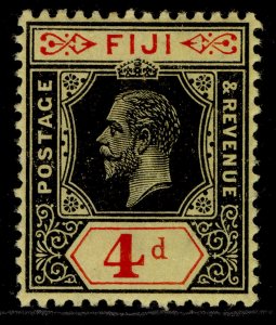 FIJI GV SG131, 4d black & red/yellow, VLH MINT. Cat £23. WMK MULT CA