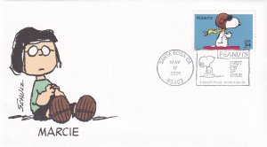 2001, Peanuts-Marie, Fleetwood, FDC (E14192)