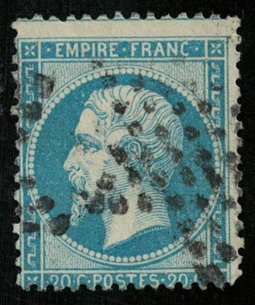 1862-1871, Emperor Napoléon III, FRANCE, Perforated, MC #21 (4344-Т)