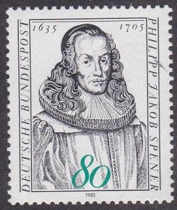 Germany # 1433, Phillipp Spencer, Religious Leader, Unused - No Gum
