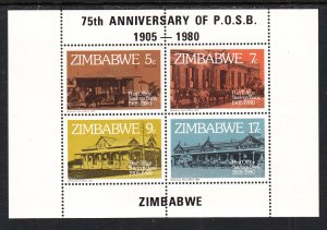 Zimbabwe 437a Souvenir Sheet MNH VF