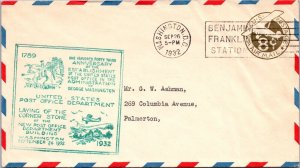 1932 150th Anniversary US Post Office - Washington DC - J467