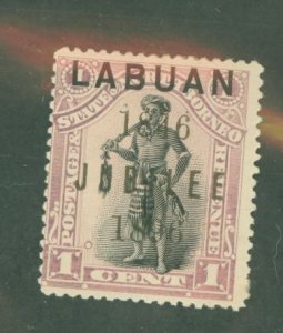 Labuan #66 Unused Single