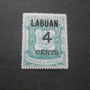 Labuan 1899 Sc 93 MH