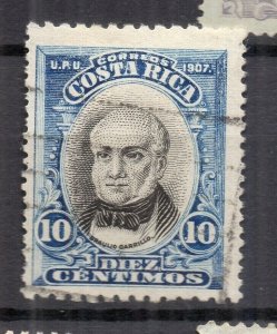 Costa Rica 1907 Early Issue Fine Used 10c. NW-231965